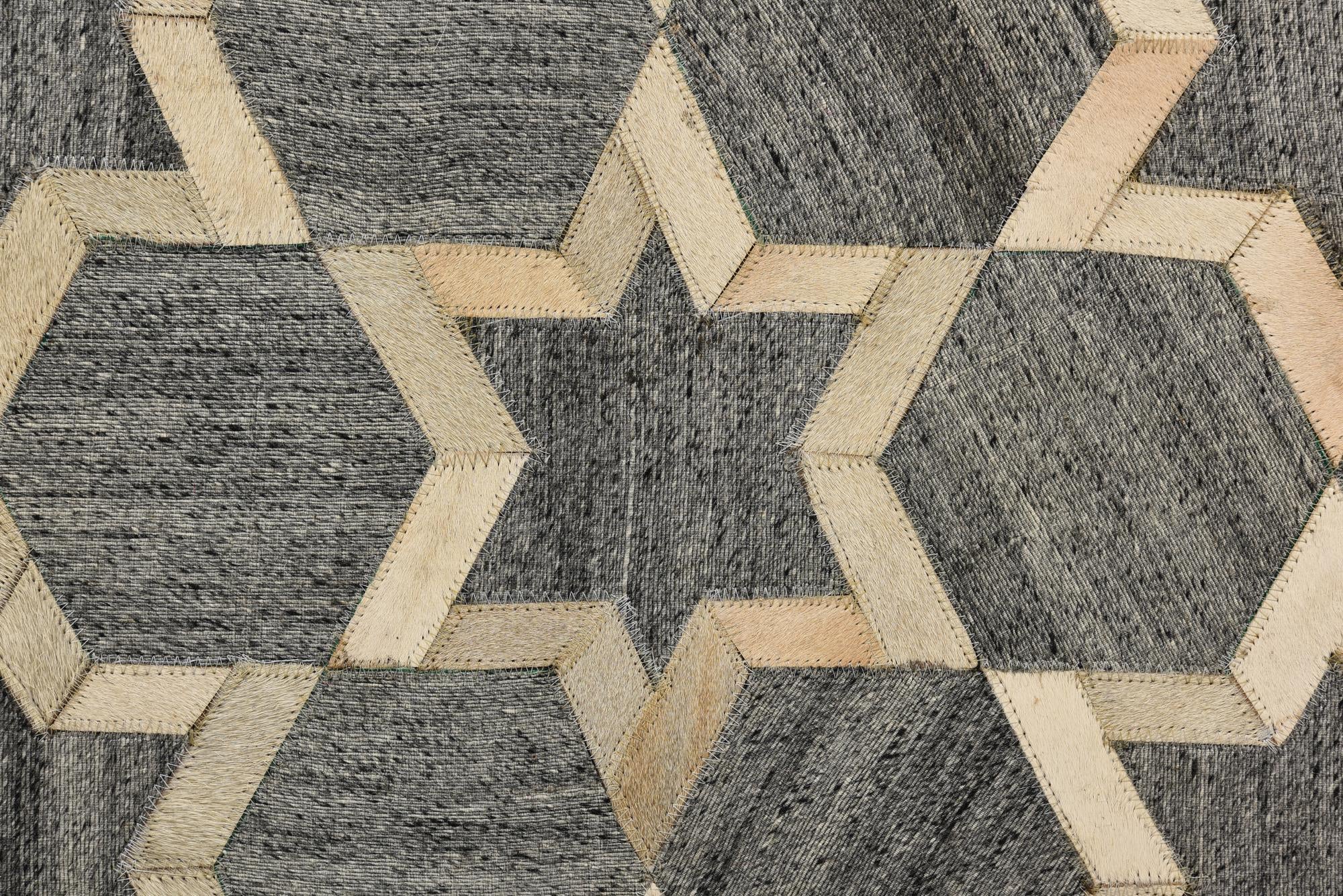5' x 7' 9 Cowhide Rug