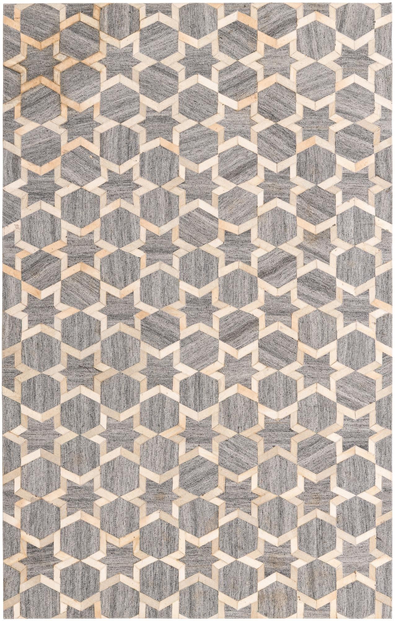 5' x 7' 9 Cowhide Rug