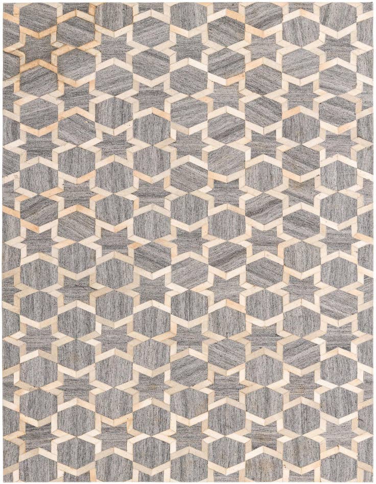 Detail image of 5' x 7' 9 Cowhide Rug