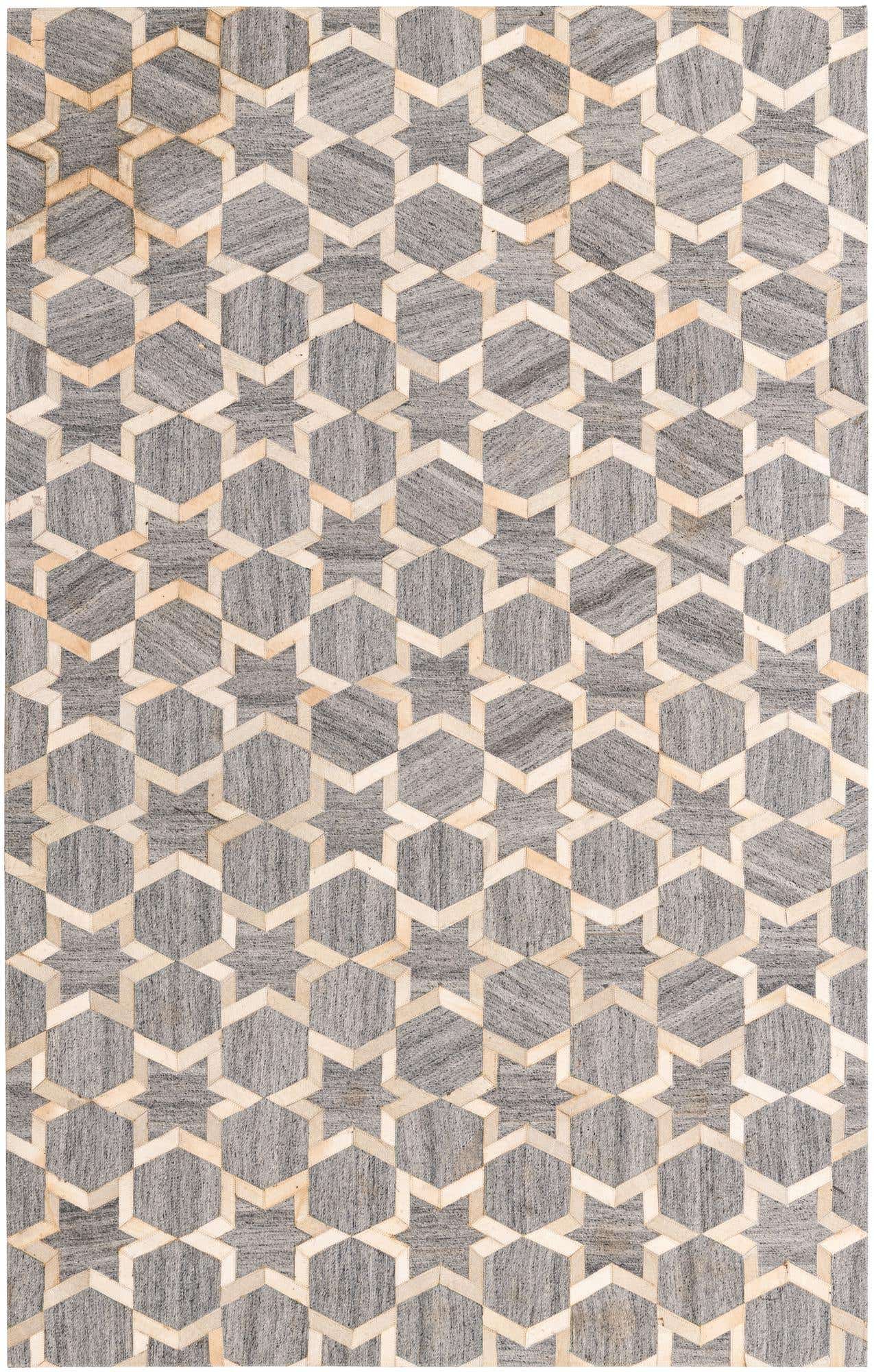 5' x 7' 9 Cowhide Rug