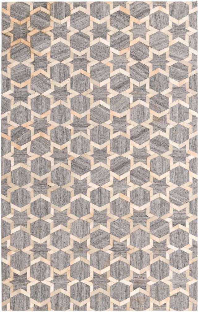 5' x 7' 9 Cowhide Rug