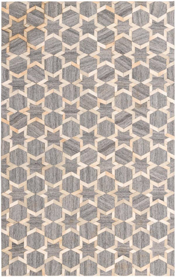Detail image of 5' x 7' 9 Cowhide Rug