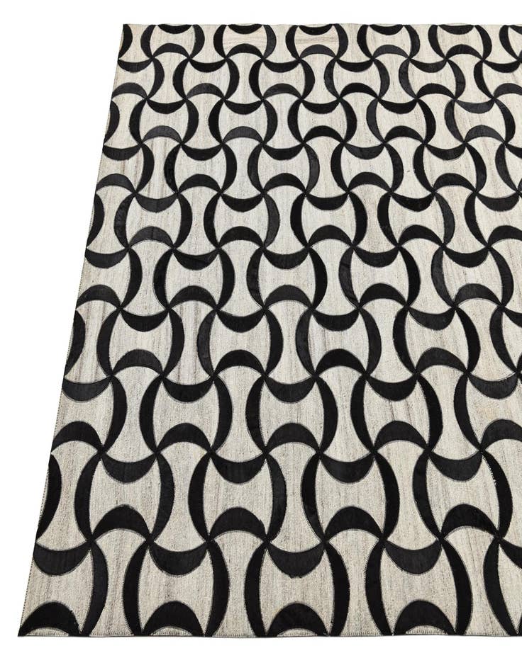 Detail image of 5' x 7' 9 Cowhide Rug