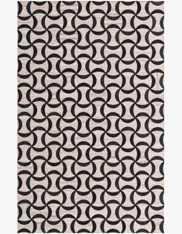 5' x 7' 9 Cowhide Rug
