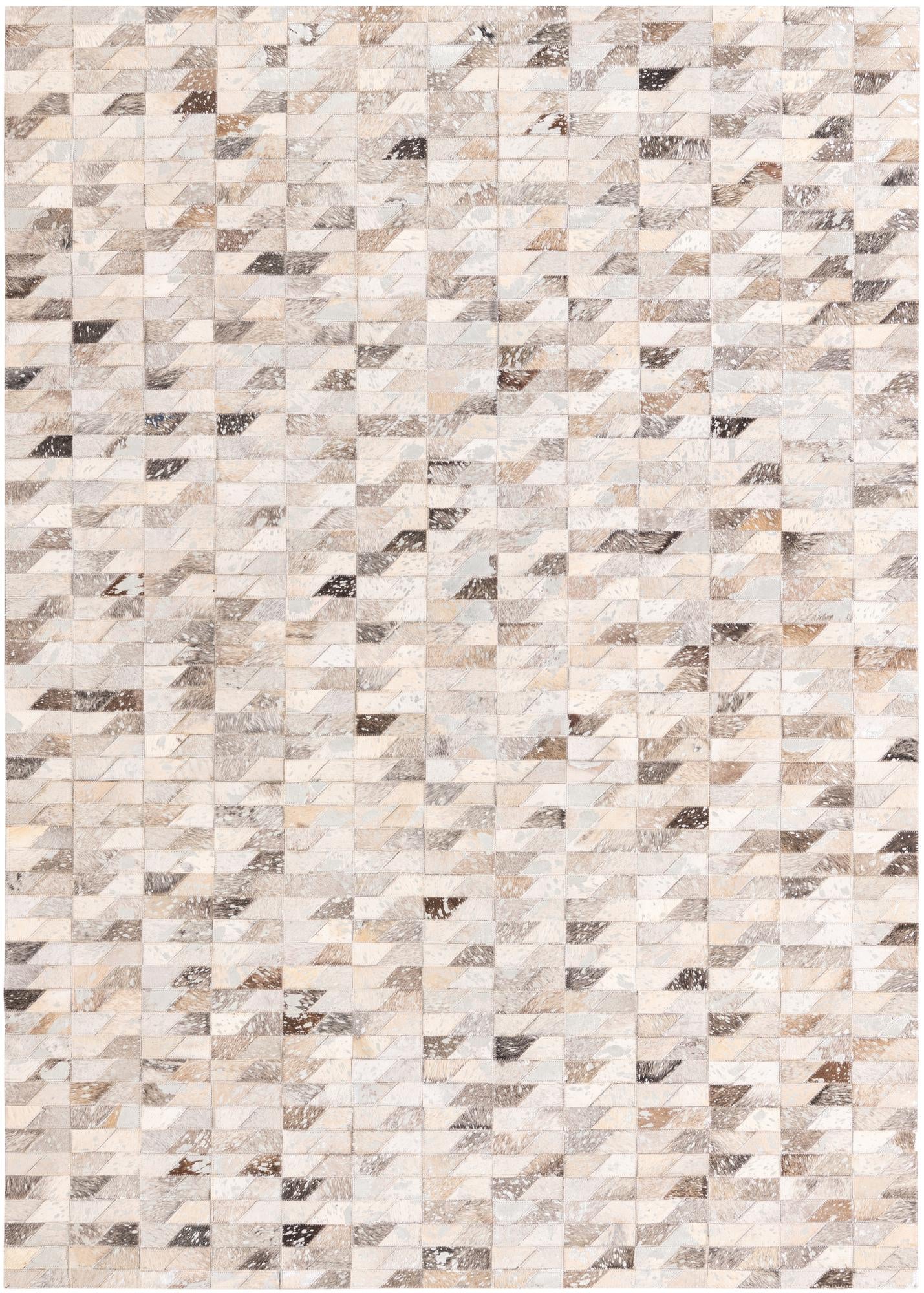 4' 8 x 6' 7 Cowhide Rug