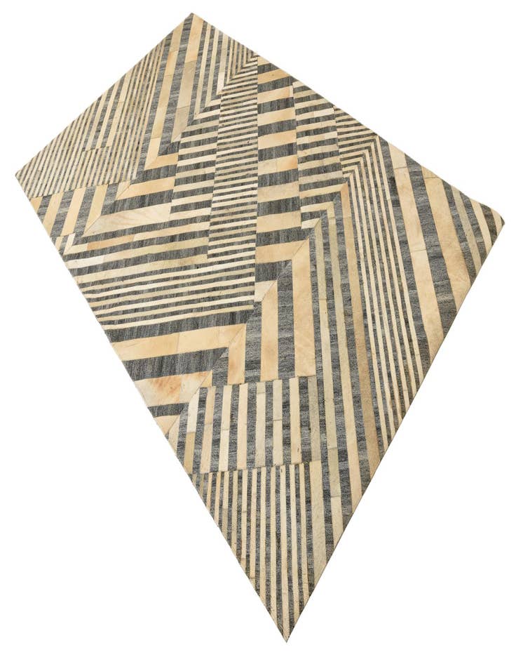 Detail image of 5' 1 x 8' 3 Cowhide Rug