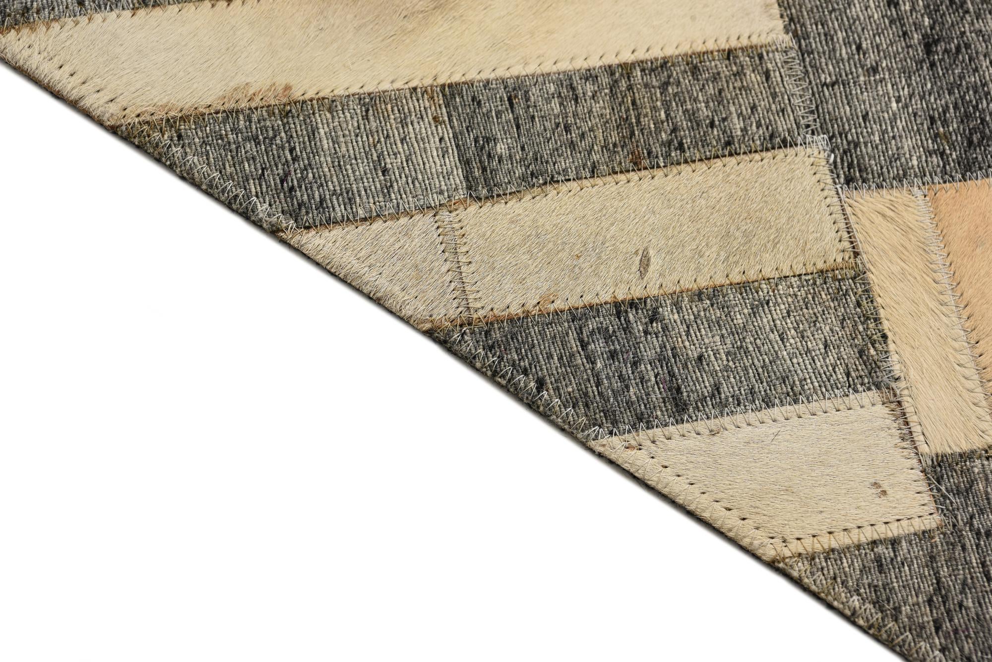 5' 1 x 8' 3 Cowhide Rug