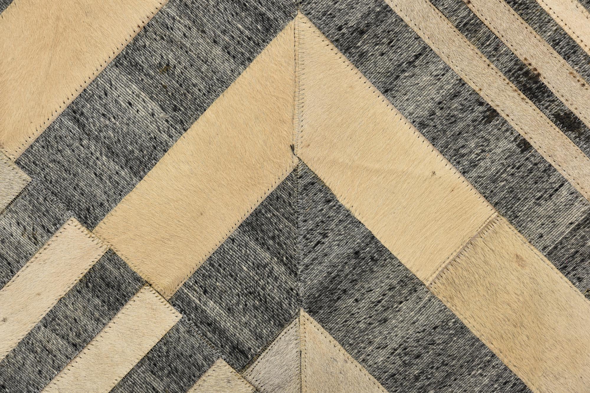 5' 1 x 8' 3 Cowhide Rug