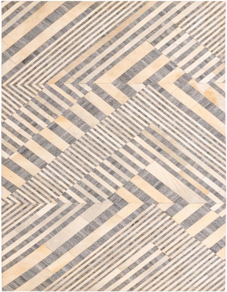 Detail image of 5' 1 x 8' 3 Cowhide Rug