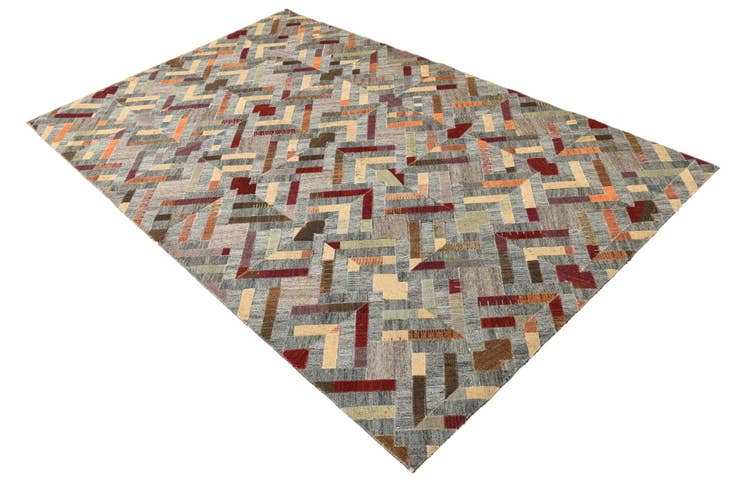 Detail image of 5' x 7' 10 Cowhide Rug