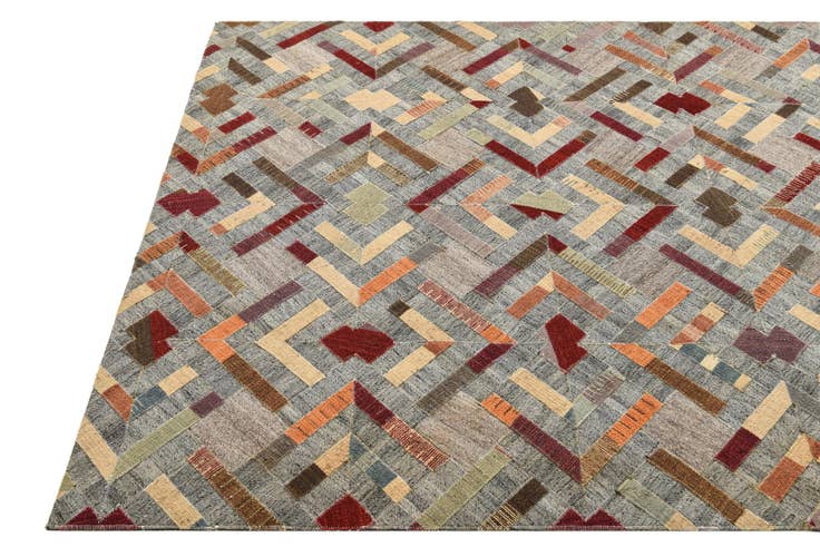 Detail image of 5' x 7' 10 Cowhide Rug
