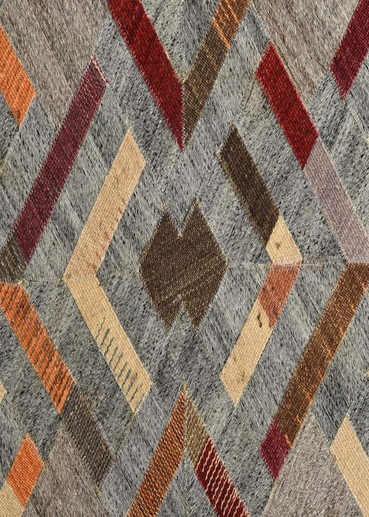5' x 7' 10 Cowhide Rug
