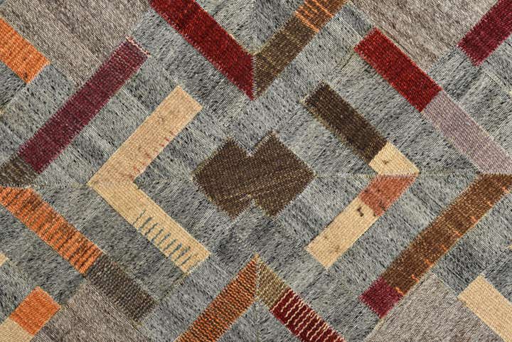 5' x 7' 10 Cowhide Rug