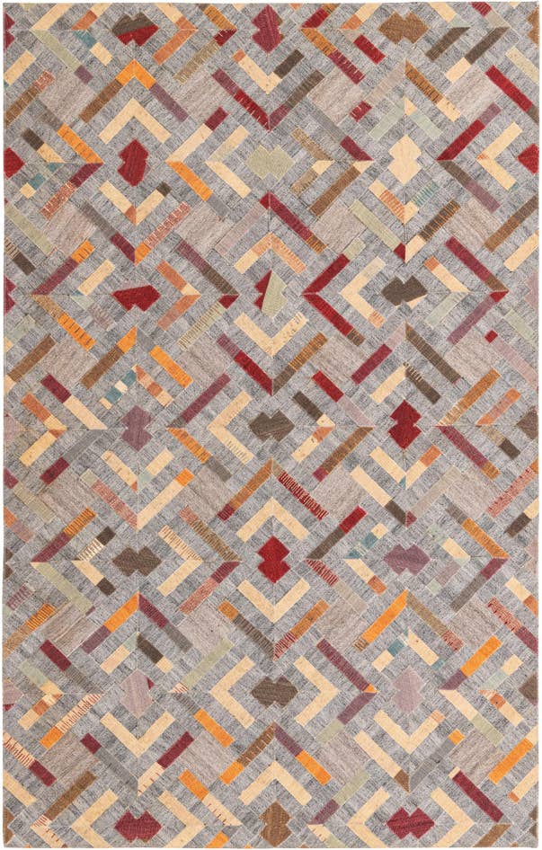 Detail image of 5' x 7' 10 Cowhide Rug