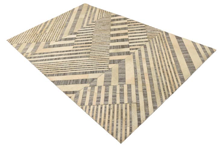 Detail image of 5' 1 x 8' 1 Cowhide Rug