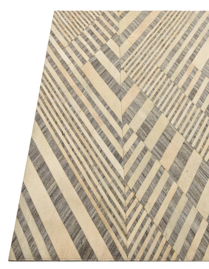 Detail image of 5' 1 x 8' 1 Cowhide Rug