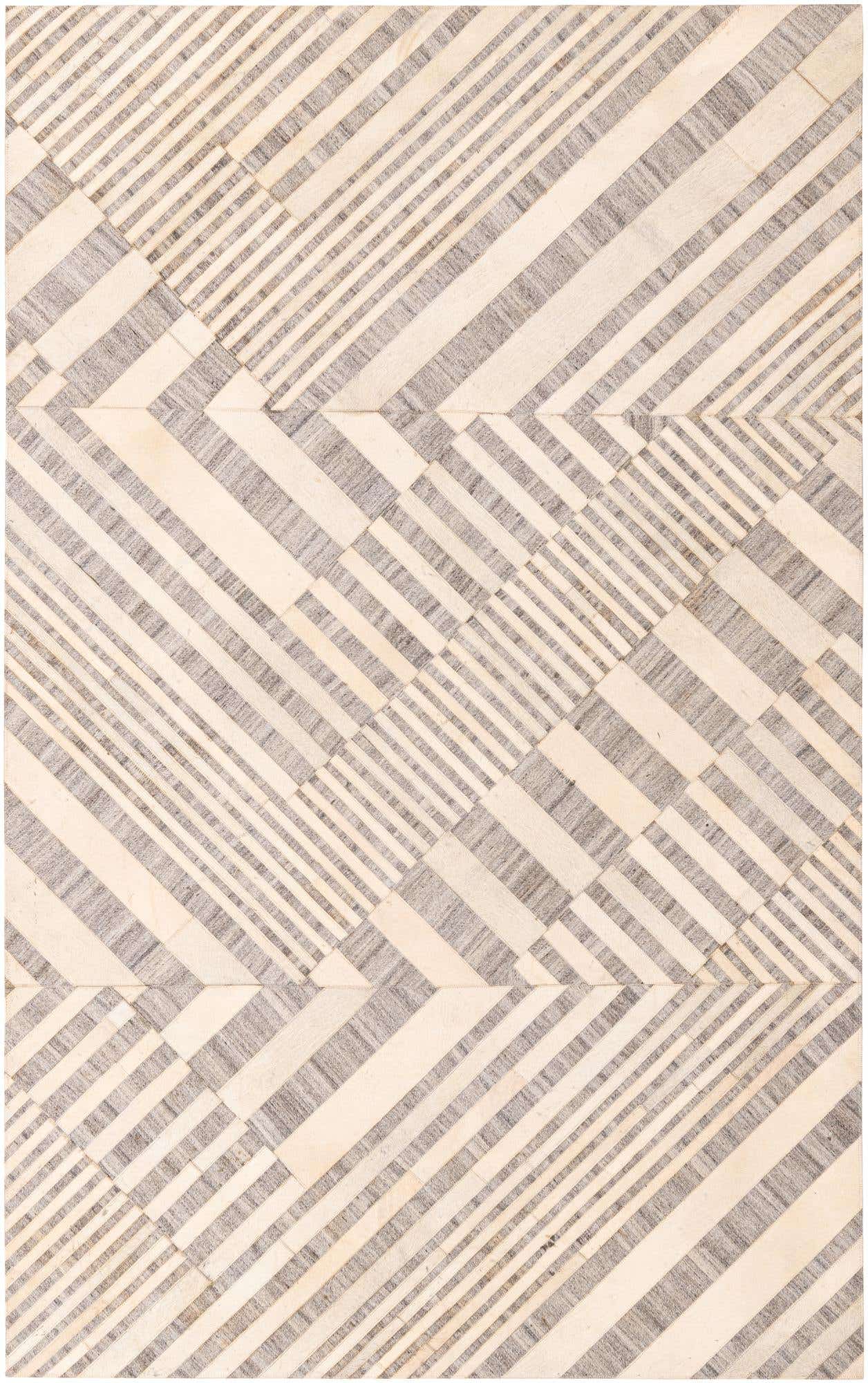 5' 1 x 8' 1 Cowhide Rug