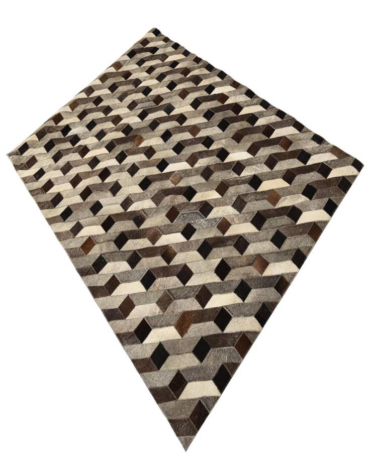 Detail image of 5' 1 x 7' 5 Cowhide Rug
