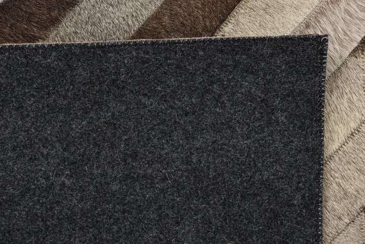 5' 1 x 7' 5 Cowhide Rug