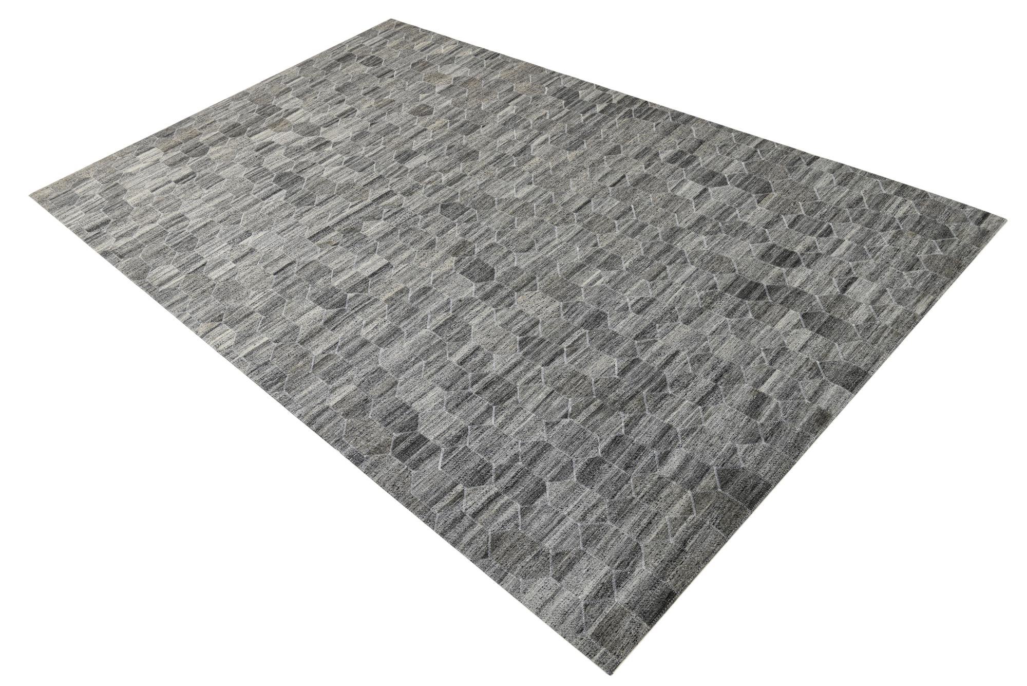 5' 1 x 8' Cowhide Rug