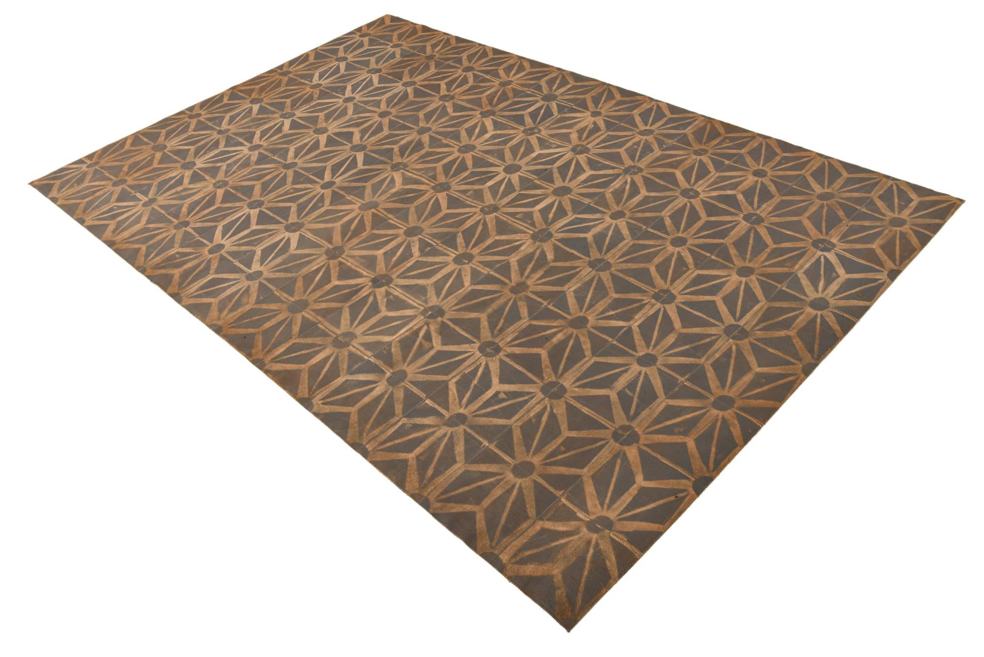 5' 3 x 8' Cowhide Rug