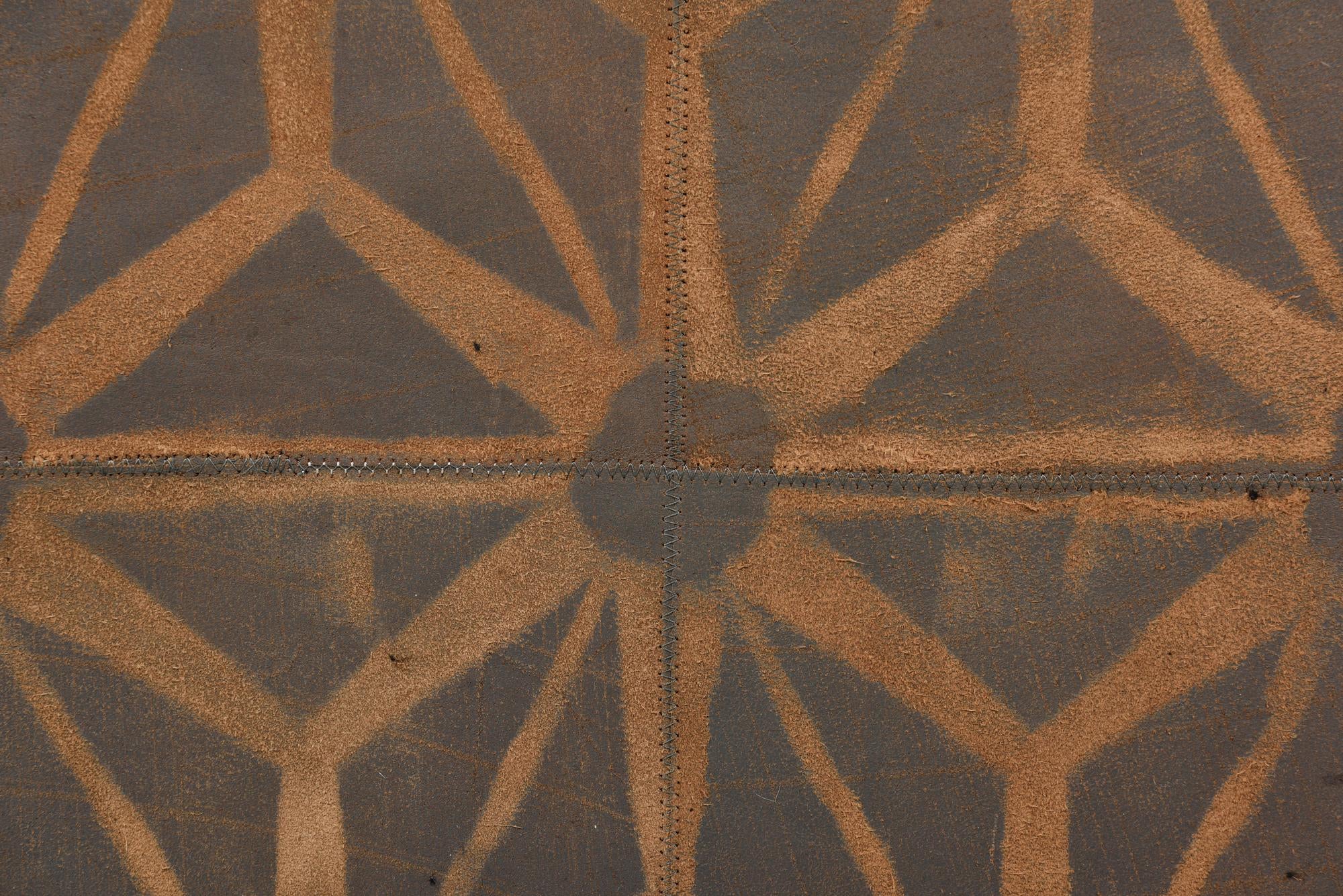 5' 3 x 8' Cowhide Rug