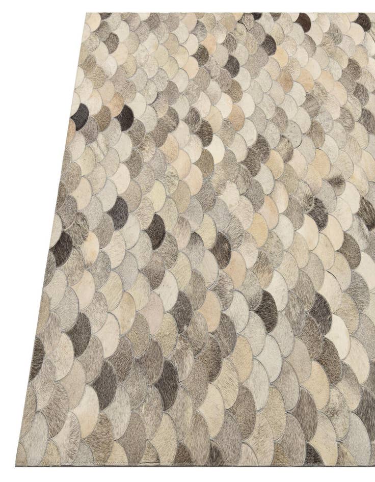 Detail image of 4' 8 x 6' 7 Cowhide Rug