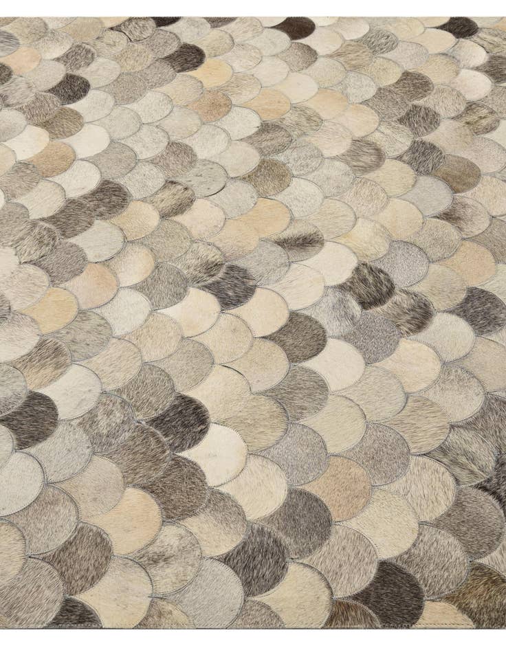 Detail image of 4' 8 x 6' 7 Cowhide Rug