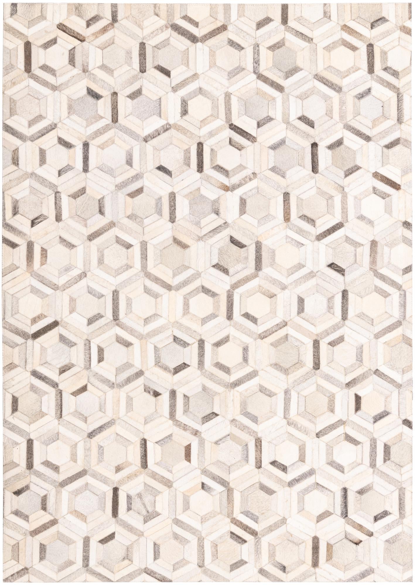 5' x 7' 1 Cowhide Rug