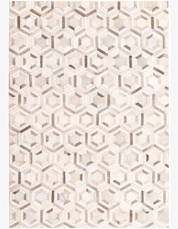 5' x 7' 1 Cowhide Rug
