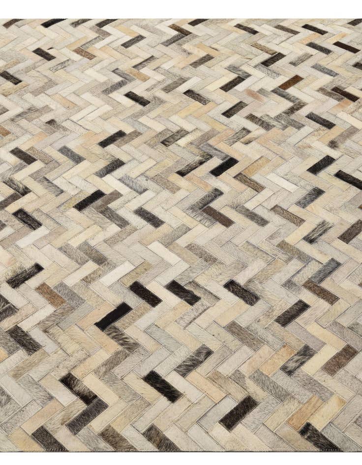 Detail image of 4' 8 x 6' 7 Cowhide Rug