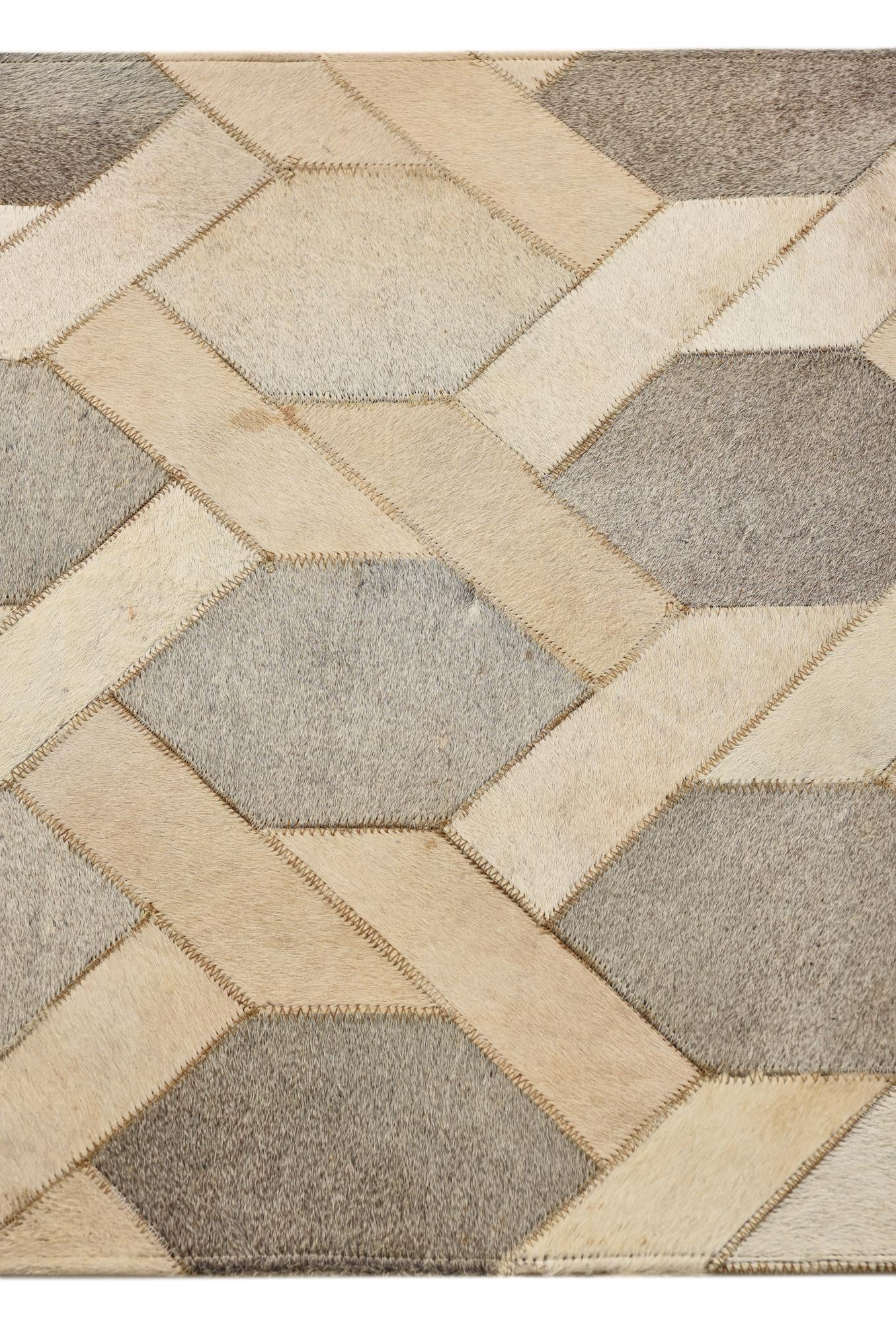 1' 10 x 2' 8 Cowhide Rug