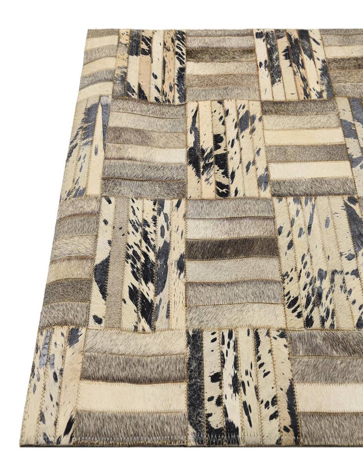 Detail image of 2' x 3' 1 Cowhide Rug