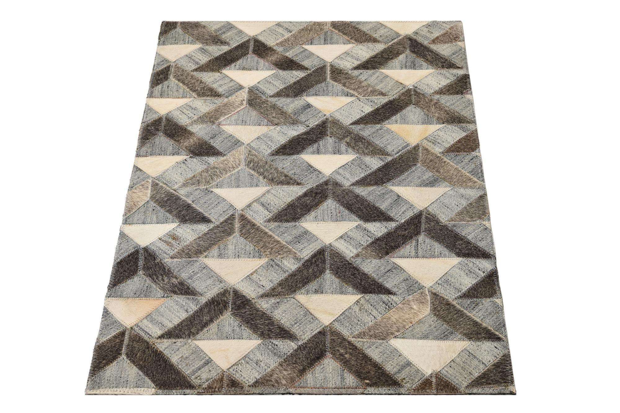 2' x 3' Cowhide Rug