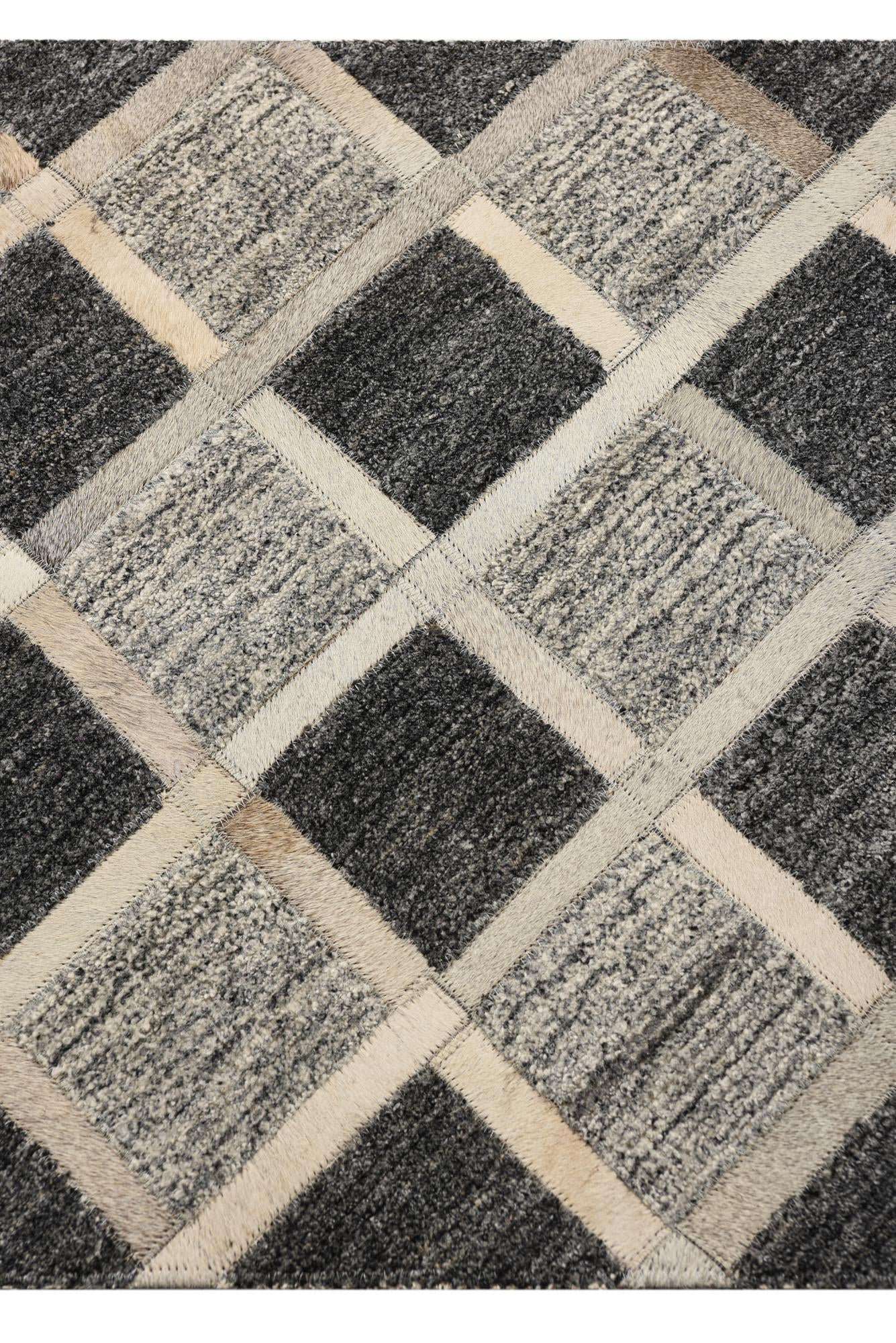 2' x 3' 1 Cowhide Rug