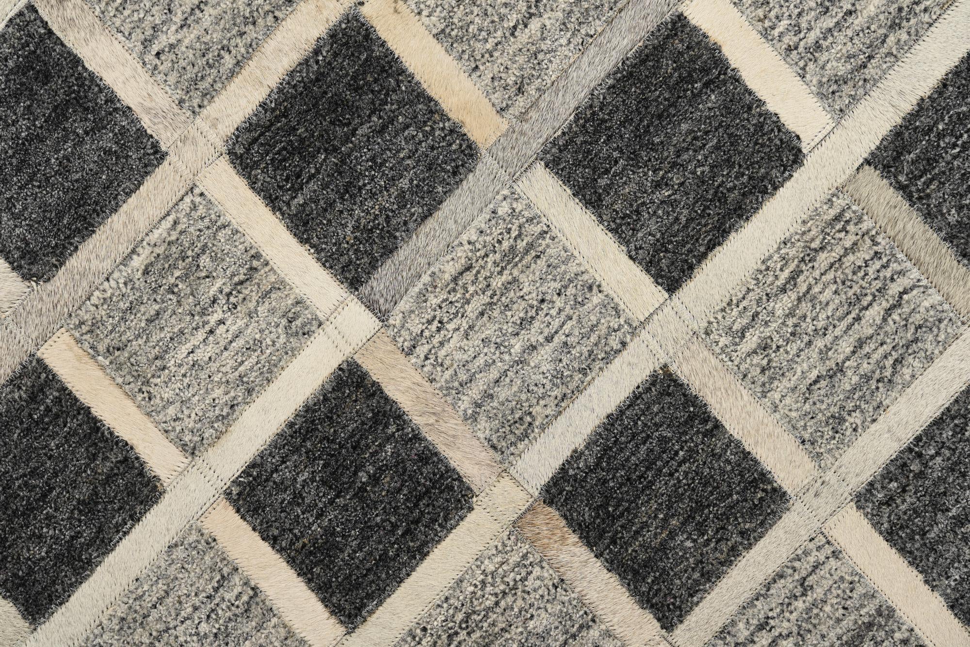 2' x 3' 1 Cowhide Rug