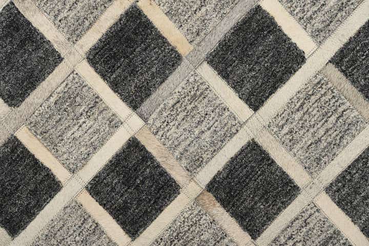 2' x 3' 1 Cowhide Rug