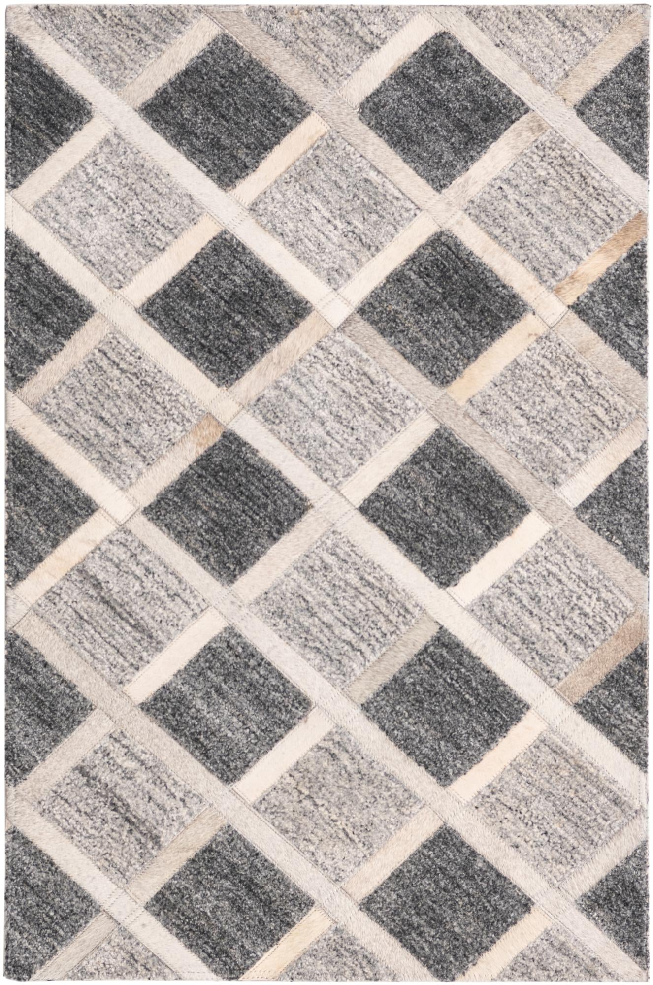 2' x 3' 1 Cowhide Rug