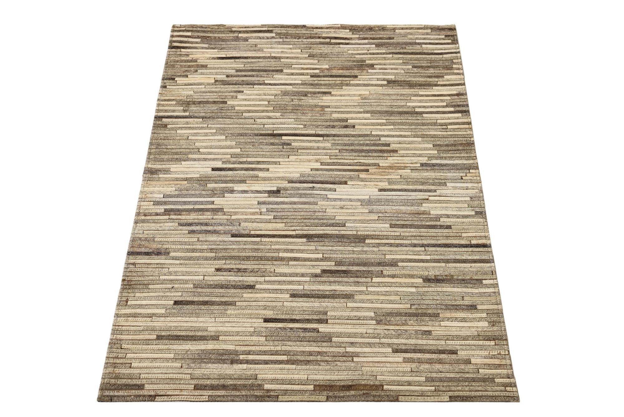 2' 2 x 3' 3 Cowhide Rug