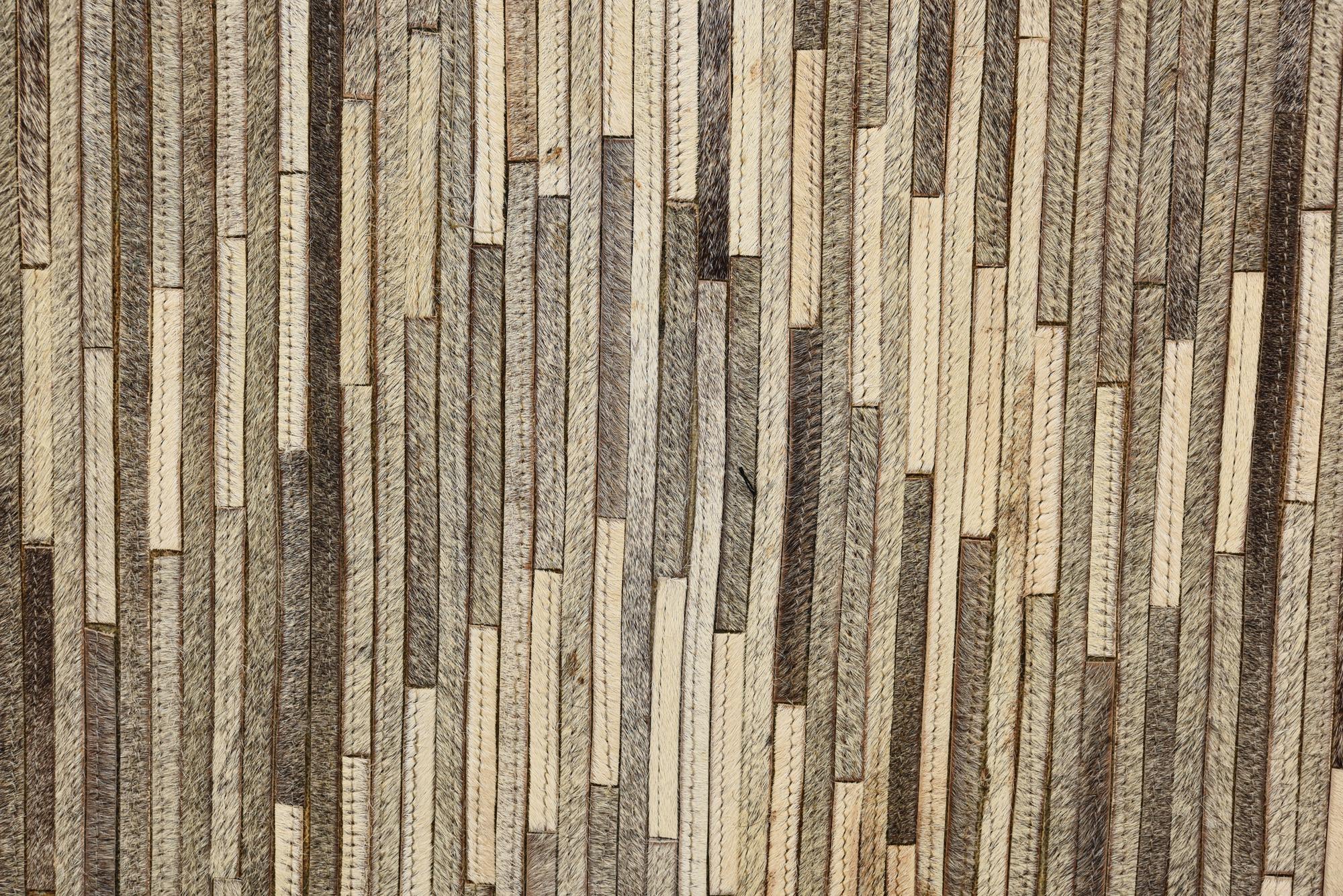 2' 2 x 3' 3 Cowhide Rug