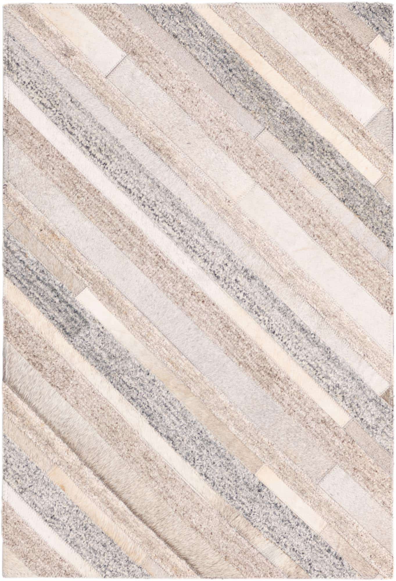 2' 1 x 3' Cowhide Rug