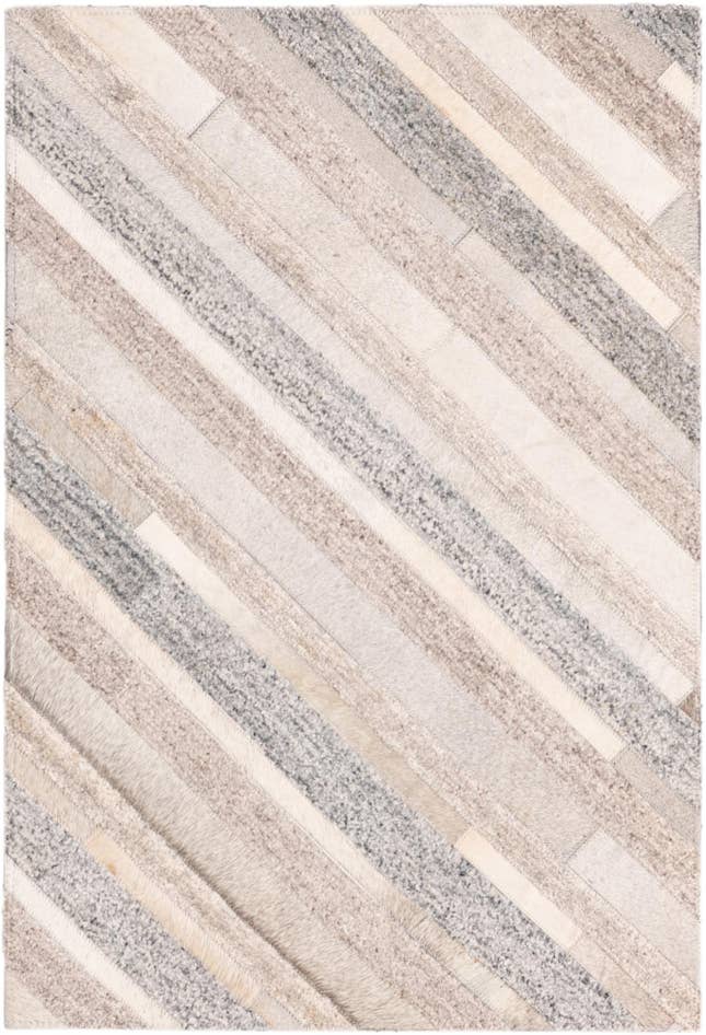 Detail image of 2' 1 x 3' Cowhide Rug