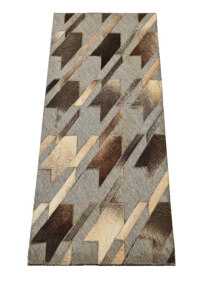 Detail image of 2' 1 x 3' 1 Cowhide Rug