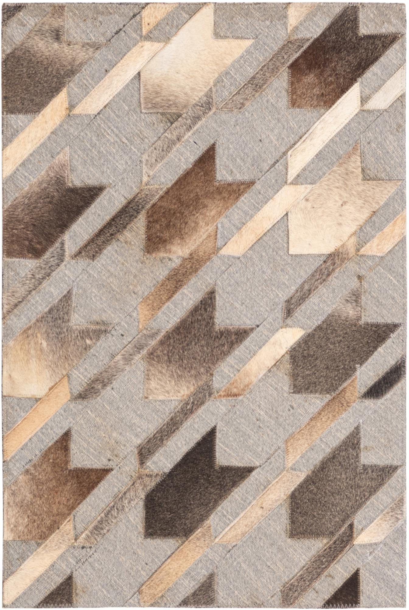 2' 1 x 3' 1 Cowhide Rug