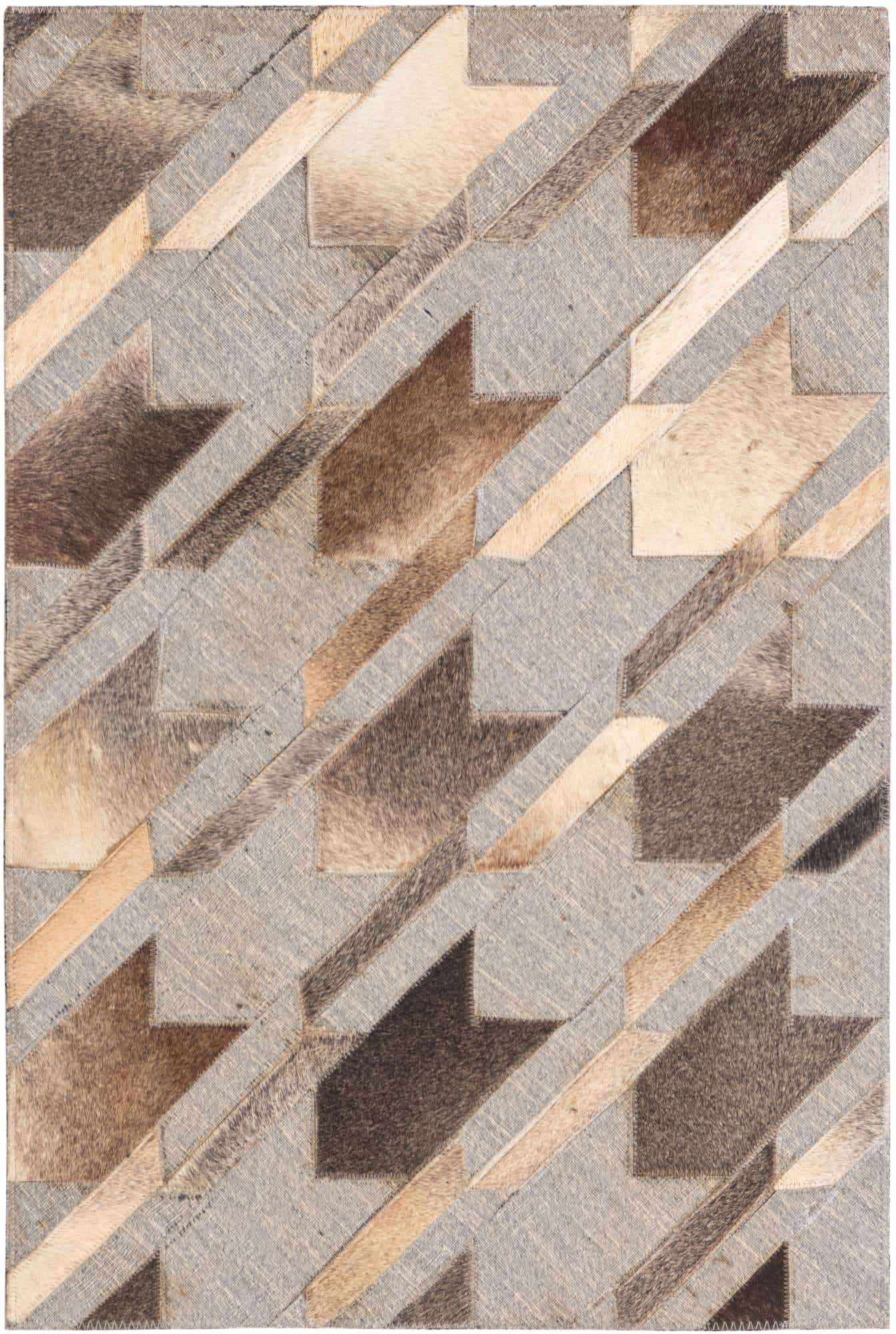 2' 1 x 3' 1 Cowhide Rug