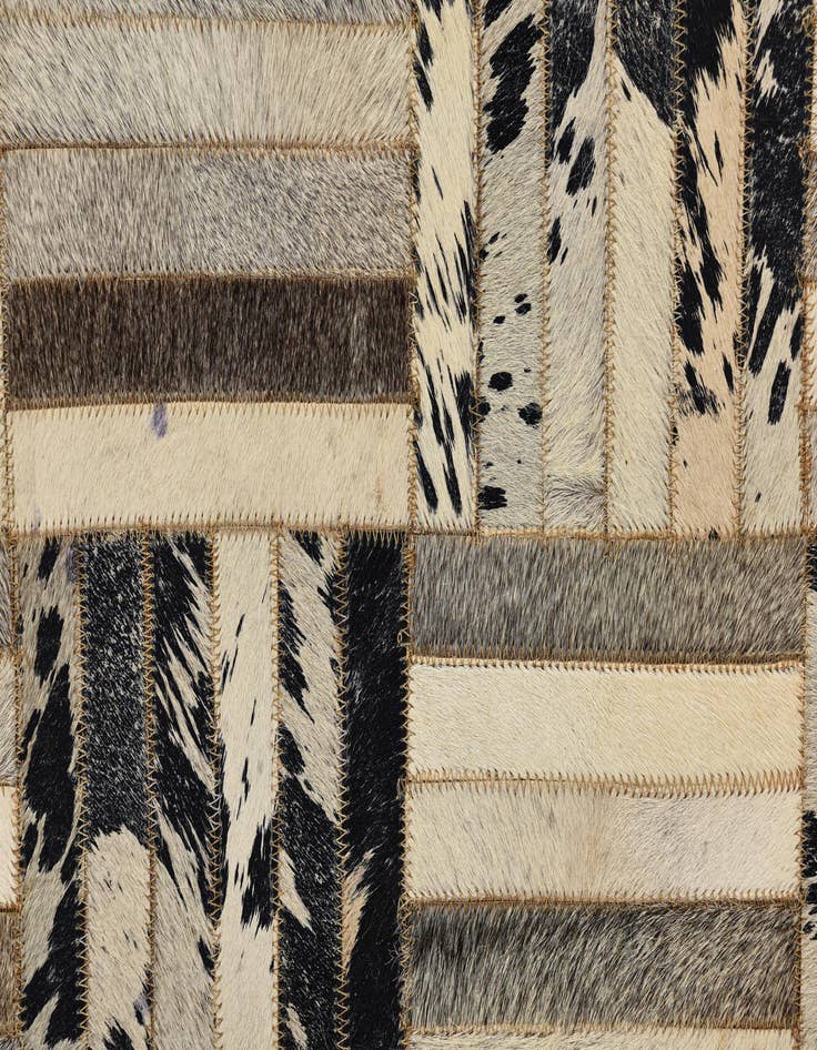 Detail image of 2' 1 x 3' 1 Cowhide Rug