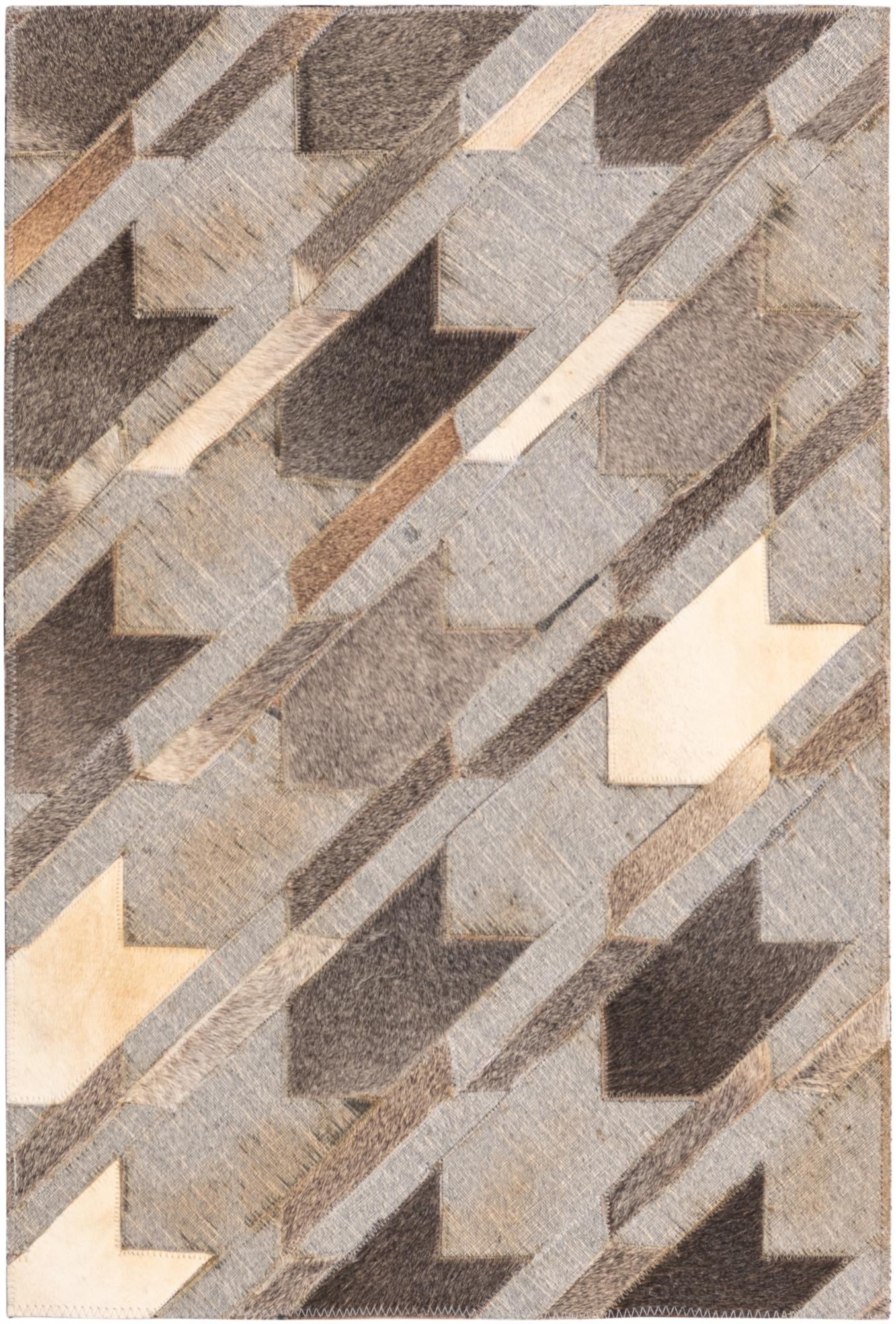 2' 1 x 3' Cowhide Rug