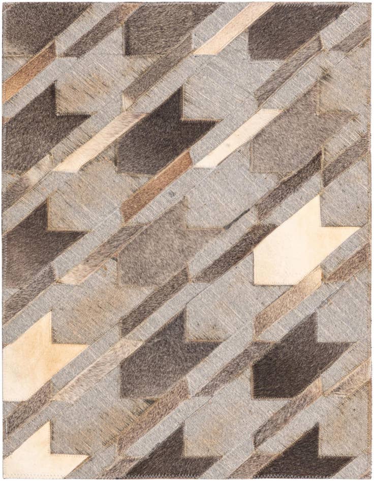 Detail image of 2' 1 x 3' Cowhide Rug