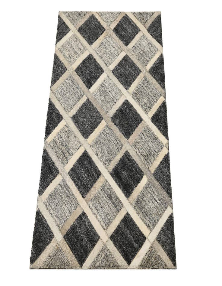 Detail image of 2' 1 x 3' 1 Cowhide Rug