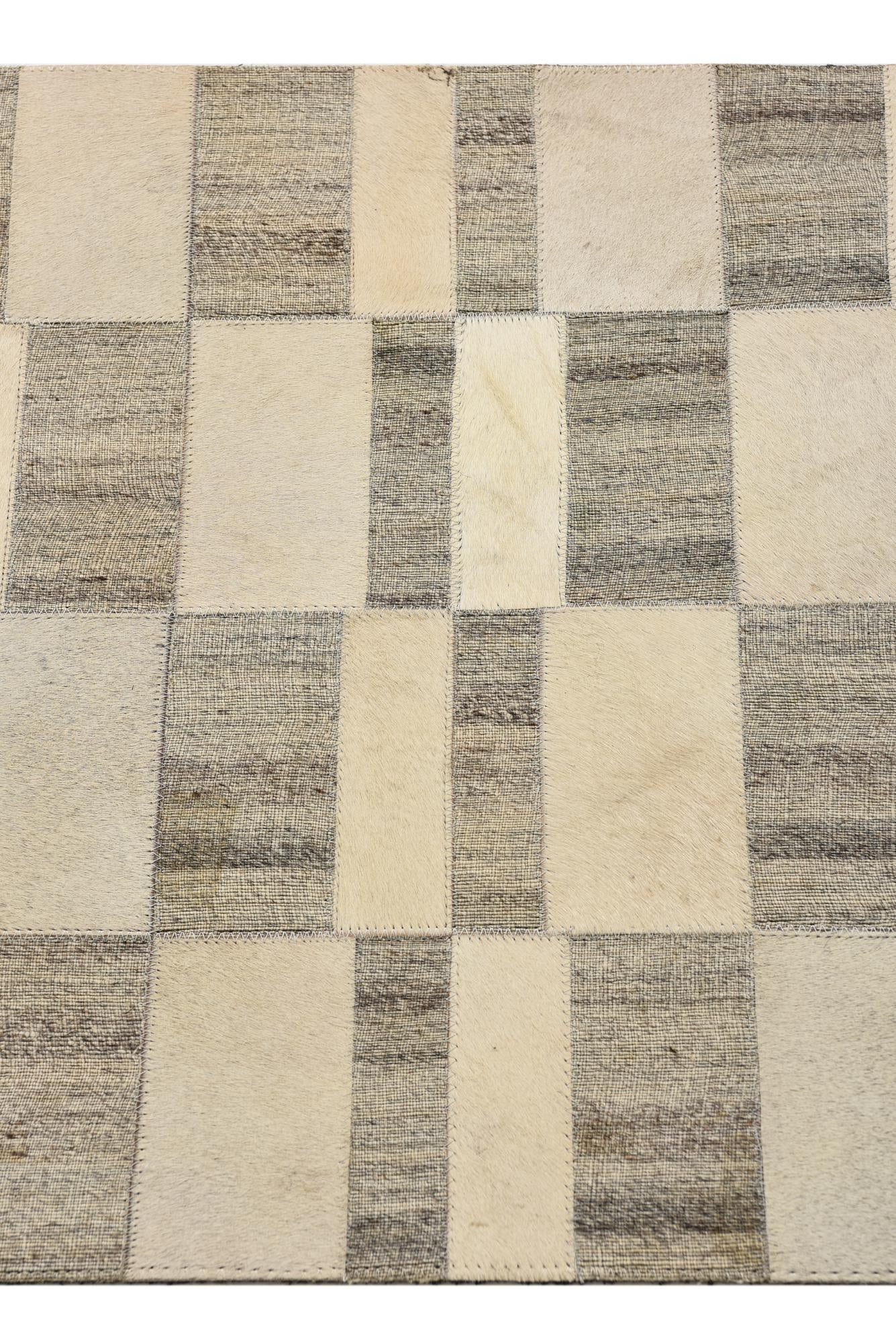 2' x 3' 1 Cowhide Rug